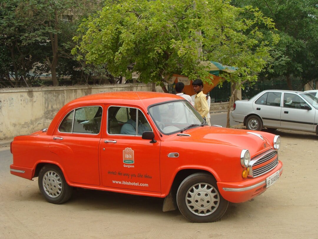 vintage car advertisement